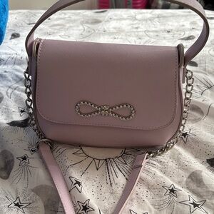 Elegant Lavender Chain Shoulder Bag